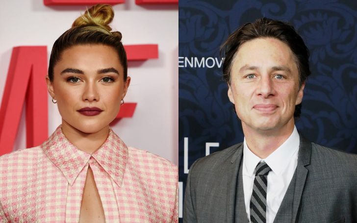 Florence Pugh and boyfriend Zach Braff enjoys Date Night